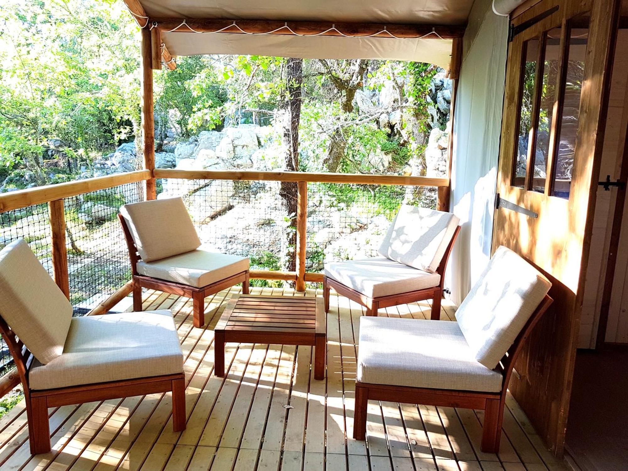 Cabanes Lodges Le Serviere Balazuc Dış mekan fotoğraf