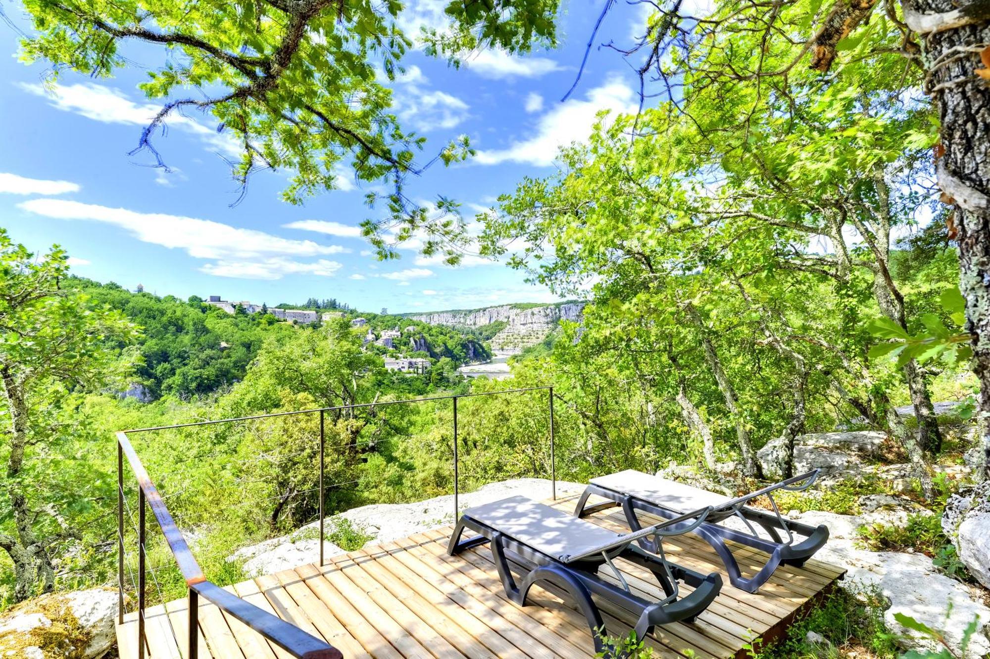 Cabanes Lodges Le Serviere Balazuc Dış mekan fotoğraf