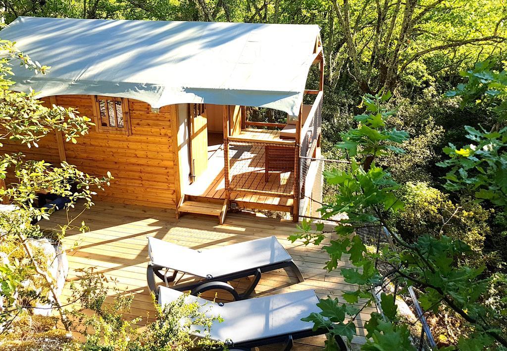Cabanes Lodges Le Serviere Balazuc Dış mekan fotoğraf