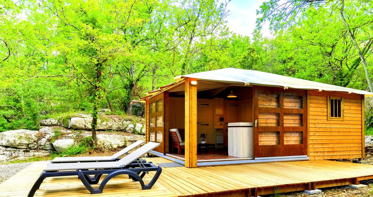 Cabanes Lodges Le Serviere Balazuc Oda fotoğraf