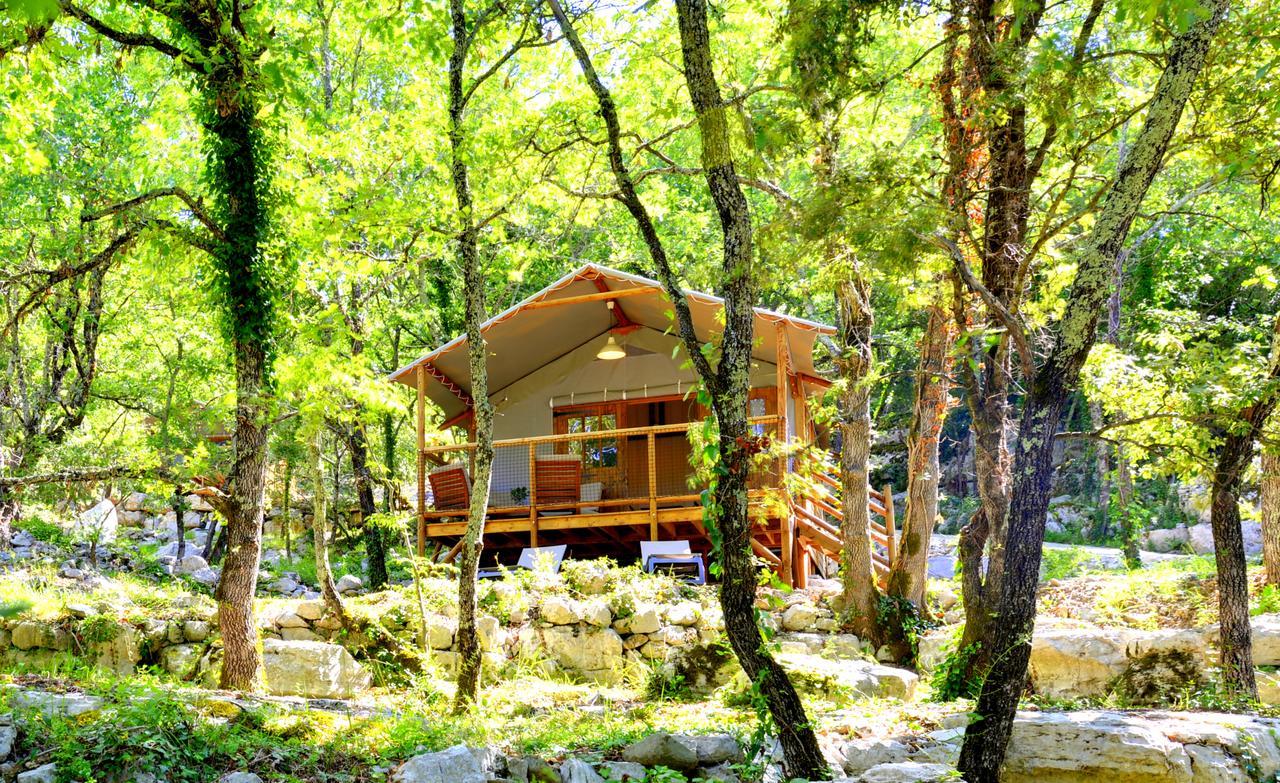 Cabanes Lodges Le Serviere Balazuc Oda fotoğraf